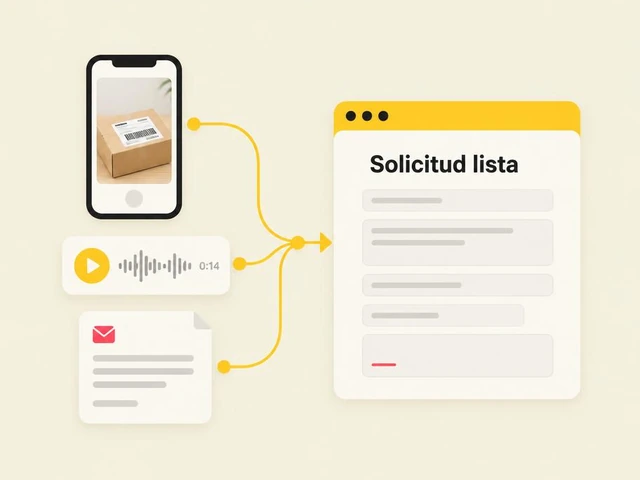 Agente IA que convierte fotos, notas de voz y correos en una solicitud clara